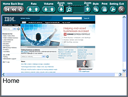 Changing Easy Web Browsing Advanced Settings