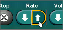 "Rate" button