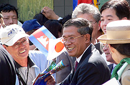 カンボジアデーにフン・セン首相の画像1