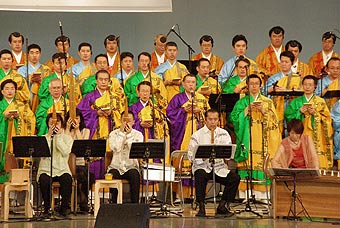 復元古楽器で「ユーラシアの響き」の画像