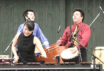台湾の打楽器楽団が公演の画像1