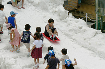 雪を夏の冷房に活用の画像1