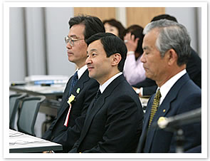 日本経団連、WBCSDセミナーに御出席なされた皇太子さの画像