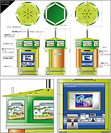 サービスロボット 街角ロボット ライフポッドの画像