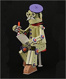 サービスロボット 似顔絵ロボット絵師 クーパーの画像