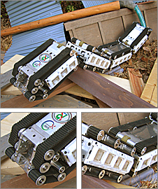 屋外作業ロボット 瓦礫内探査ロボットMOIRA2（モイラ2）の画像