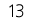 13日