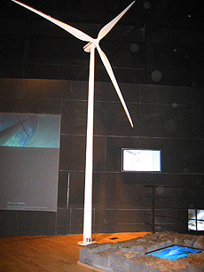 デンマークの風力発電用風車
