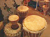 コンゴ共和国の楽器「ジェンベ」の画像