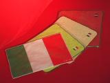 イタリア国旗のタオルの画像