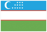 ウズベキスタン共和国国旗