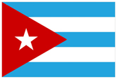 キューバ共和国国旗
