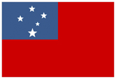 サモア独立国国旗