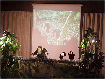 人形劇 「ジャングルからのメッセージ」　イメージ画像