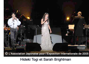 Hideki Togi and Sarah Brightman