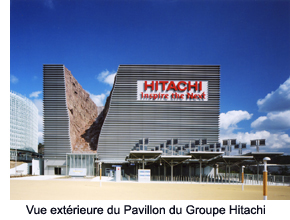 Hitachi Group Pavilion exterior