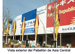 Central Asia Pavilion exterior