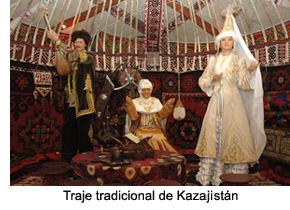 Traditional costume of Kazakhstan