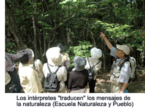 Interpreters translate nature's messages
(Village Nature School)