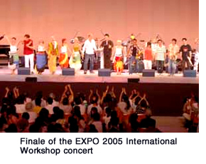 Finale of the EXPO 2005 International Workshops concert