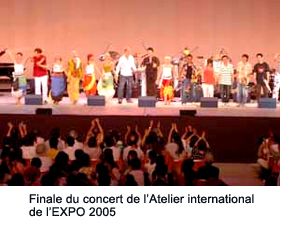Finale of the EXPO 2005 International Workshops concert